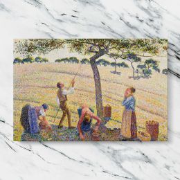 Apple Harvest by Camille Pissarro Canvas Wall Art Print