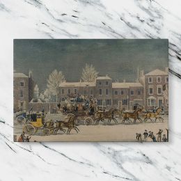 Approach to Christmas by George Hunt Canvas Wall Art Print