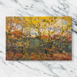 Royal Oak Autumn Leaves by William Henry Holmes Canvas Wall Art Print
