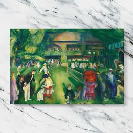 Tennis at Newport by George Bellows Canvas Wall Art Print