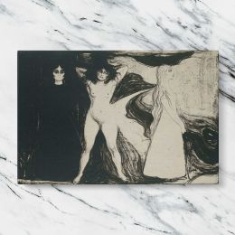 The Woman Sphinx by Edvard Munch Canvas Wall Art Print