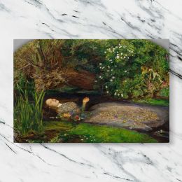 Ophelia by Sir John Everett Millais Canvas Wall Art Print