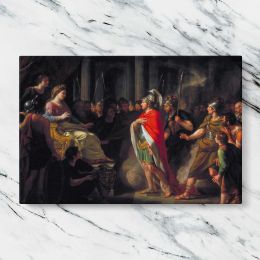 The Meeting of Dido and Aeneas by Sir Nathaniel Dance Holland Canvas Wall Art Print