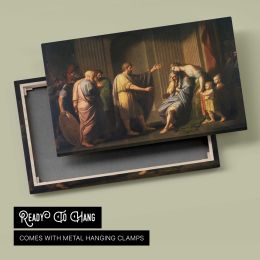 Cleombrotus Ordered Into Banishment by Benjamin West Canvas Wall Art Print