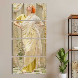 Canaries 1841 1893 by Albert Joseph Moore Canvas Wall Art Print