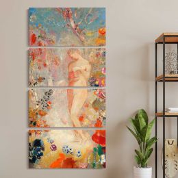Pandora 1914 by Odilon Redon Canvas Wall Art Print