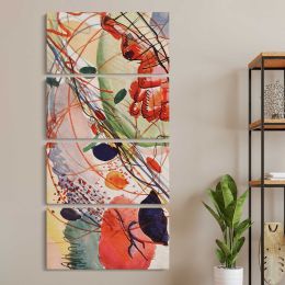 Aquarell 6 by Wassily Kandinsky Canvas Wall Art Print