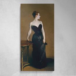 Madame X Madame Pierre Gautreau ca 1883 1884 by John Singer Sargent Canvas Wall Art Print