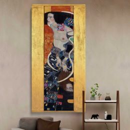 Judith II by Gustav Klimt Canvas Wall Art Print