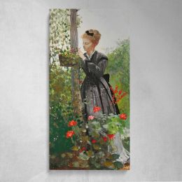 Summer 1874 by Winslow Homer Canvas Wall Art Print