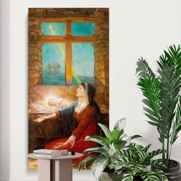 Christmas Morn Will H Low by Will H Low Canvas Wall Art Print