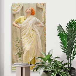 Canaries 1841 1893 by Albert Joseph Moore Canvas Wall Art Print