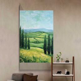 Tuscan Countryside Landscape Canvas Wall Art Print