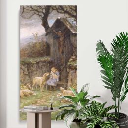 Refuge Frederick Stuart Church by Frederick Stuart Church Canvas Wall Art Print