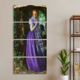 Arthur Hughes April Love Tate Britain by Arthur Hughes Canvas Wall Art Print