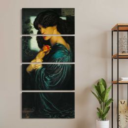 Dante Gabriel Rossetti Proserpine Tate Britain by Dante Gabriel Rossetti Canvas Wall Art Print