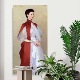 John Singer Sargent Portrait of Mrs Robert Harrison Tate Britain by John Singer Sargent Canvas Wall Art Print