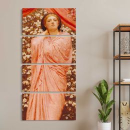 Albert Moore Blossoms Tate Britain by Albert Joseph Moore Canvas Wall Art Print
