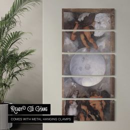 Michelangelo Merisi da Caravaggio Jupiter Neptune and Pluto WGA04203 by Caravaggio Canvas Wall Art Print