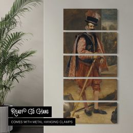 The Jester Don Juan of Austria by Diego Velazquez Canvas Wall Art Print