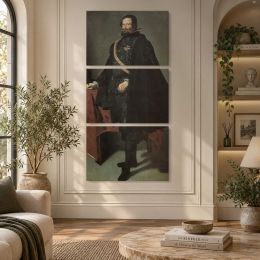 The Count Duke of Olivares by Diego Velazquez Canvas Wall Art Print