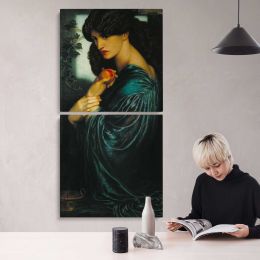 Proserpine by Dante Gabriel Rossetti Canvas Wall Art Print