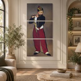 The Fifer by Edouard Manet Canvas Wall Art Print