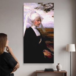 Sunday by the Sea by Ann James Massey Canvas Wall Art Print