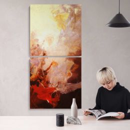 The Triumph of Light over Darkness by Franz von Matsch Canvas Wall Art Print
