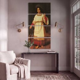 The Acolyte by Abraham Solomon Canvas Wall Art Print