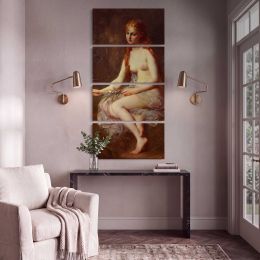 Innocence by Adolphe Jourdan Canvas Wall Art Print