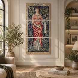 Pomona 1882 by Edward Burne Jones and John Henry Dearle Canvas Wall Art Print