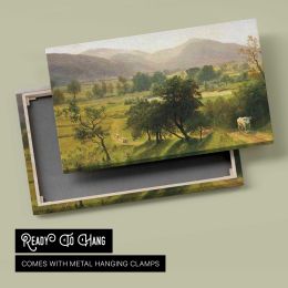 Conway Valley New Hampshire by Albert Bierstadt Canvas Wall Art Print