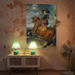 Count-Duke of Olivares - Velazquez Equestrian Nobleman with Baton and Horse 