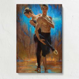 Ballet and Brilliant Blue by Daniel Gerhartz Canvas Print