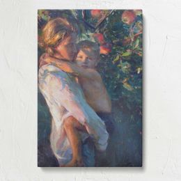 With Mother by Daniel Gerhartz Canvas Print