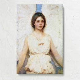 Angel by Abbott Handerson Thayer Canvas Print