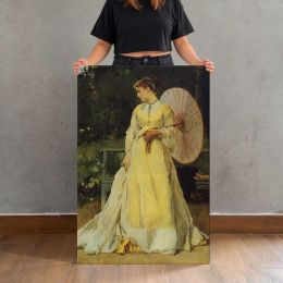 In the Country by Alfred Stevens Canvas Print