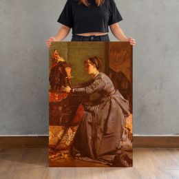 L-Inde A Paris-Le Bibelot Exotique by Alfred Stevens Canvas Print