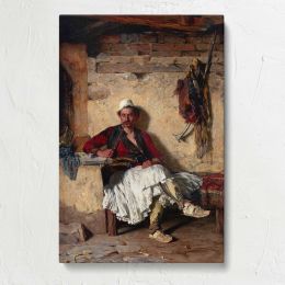 The Resting Sentinel Canvas Print