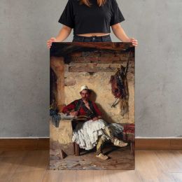 The Resting Sentinel Canvas Print