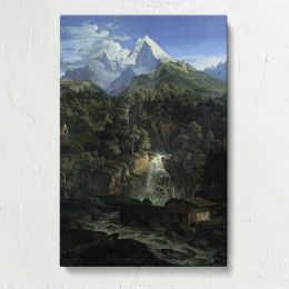 The Watzman by Adrian Ludwig Richter Canvas Print