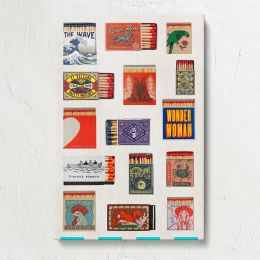 Vintage Art Poster Collage Canvas Print