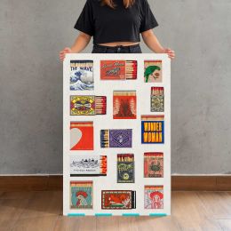 Vintage Art Poster Collage Canvas Print