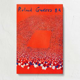 Roland Garros 1984 Tennis Court Canvas Print