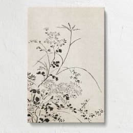 Autumn Flowers and Grasses Canvas Print