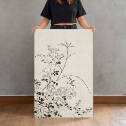 Autumn Flowers and Grasses Canvas Print