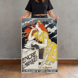 Encre L Marquet by Eugène Grasset Canvas Print