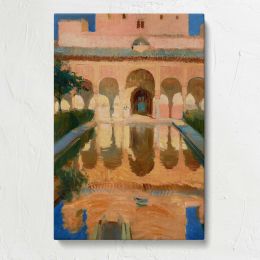 Hall of the Ambassadors Alhambra Granada by Joaquín Sorolla Canvas Print