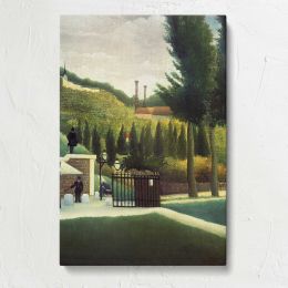 Toll Gate The Customs Post by Henri Rousseau Canvas Print